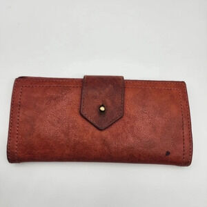 Madewell The Post Leather Wallet Zipper